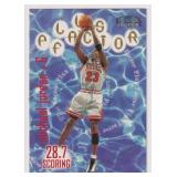 1998 Fleer Tradition Plus Factor Michael Jordan