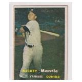 1957 Topps Mickey Mantle - VGEX (Min. Size) - No