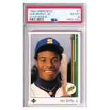 1989 Upper Deck Ken Griffey Jr. Rookie - PSA 8