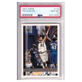 1997 Topps Tim Duncan Rookie - PSA 10