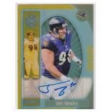 2019 Panini Legacy Gold Tony Siragusa Certified