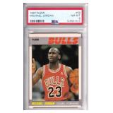 1987 Fleer Michael Jordan - PSA 8
