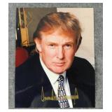 Donald Trump Signed 8x10 Photo