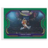 2020 Panini Prizm Green Kobe Tribute LeBron James
