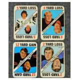 1971 Topps Football Game Insert Star Lot of 4