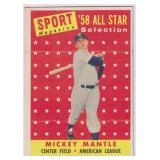 1958 Topps Mickey Mantle All Star - EX to EXMT
