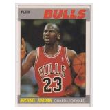 1987 Fleer Michael Jordan - VGEX - No Creases
