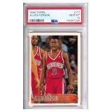 1996 Topps Allen Iverson Rookie - PSA 10