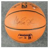 Magic Johnson Signed Basketball - Steiner