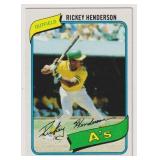 1980 Topps Rickey Henderson Rookie - EXMT
