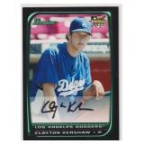 2008 Bowman Draft Picks Clayton Kershaw Rookie -