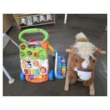 Walker Toy, Rocking Horse & Number Toy