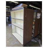 Wooden Double Sided Bookshelf