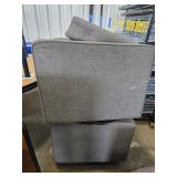 Cloth Covered Reclining Chairs
