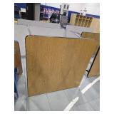 Square Wooden Topped Table