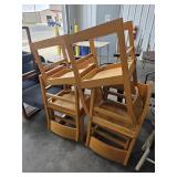 Wooden Library Chairs