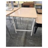 Hard Plastic Topped Table