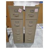 Metal 4 Drawer Filing Cabinets