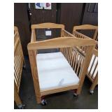 Wooden Baby Crib w/ Mattress