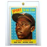 1958 Topps Hank Aaron All Star (VGEX to EX)