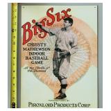 Christy Mathewson Retro Decorative 16x12 Sign