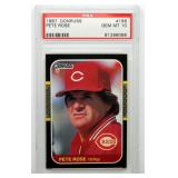 1987 Donruss Pete Rose - PSA 10