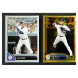 2012 Topps Derek Jeter Lot of 2 Gold & Silver