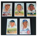 Autographed Perez Steele Post Card Lot of 5