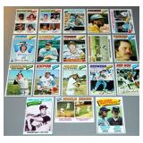 1977 Topps Baseball Lot of 18 Cards