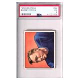 1950 Bowman Football Barney Poole - PSA 5