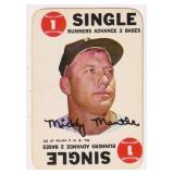 1968 Topps Game Mickey Mantle (VG to VGEX)