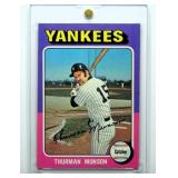 1975 Topps Thurman Munson (EXMT to NM)
