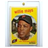 1959 Topps Willie Mays (Lower Grade)