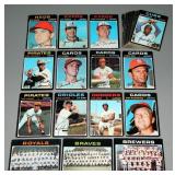 1971 Topps Baseball High Number lot of 40 Cards