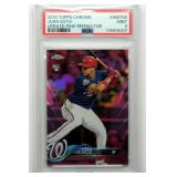 2018 Topps Chrome Update Juan Soto Pink Refractor