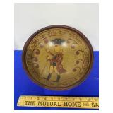 Hand Painted Wooden Bowl