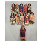 Native American Skookum Dolls