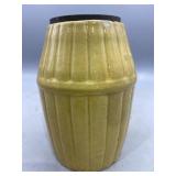Crock Jar with Lid ï¿½Chippedï¿½