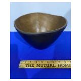 Deep Wooden Bowl