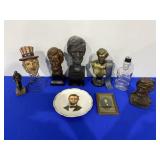 Abraham Lincoln Bookends and Decor