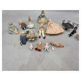Miniature Dolls & Doll Furniture