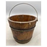 Antique Wooden Bucket