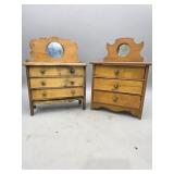 Wooden Childrens Play Dressers or Dollhouse