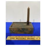 Primitive Candle Box