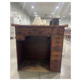 Vintage W.C. Foltz Watchmakers Bench Features 15