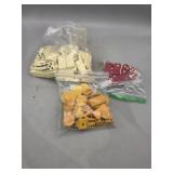 Vintage Dominoes & Game Pieces