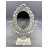 Vintage Cast-Iron Mirror