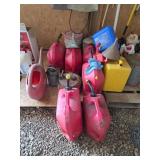 Gas Cans & Oil Buckets
