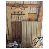Trellis, Metal & Paneling