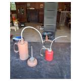 Selection of Oil Cans